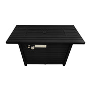 Outdoor Fire Pit Table With Lid Fuel Versatility - R&R Furniture Gallery (Fountain Valley, CA)