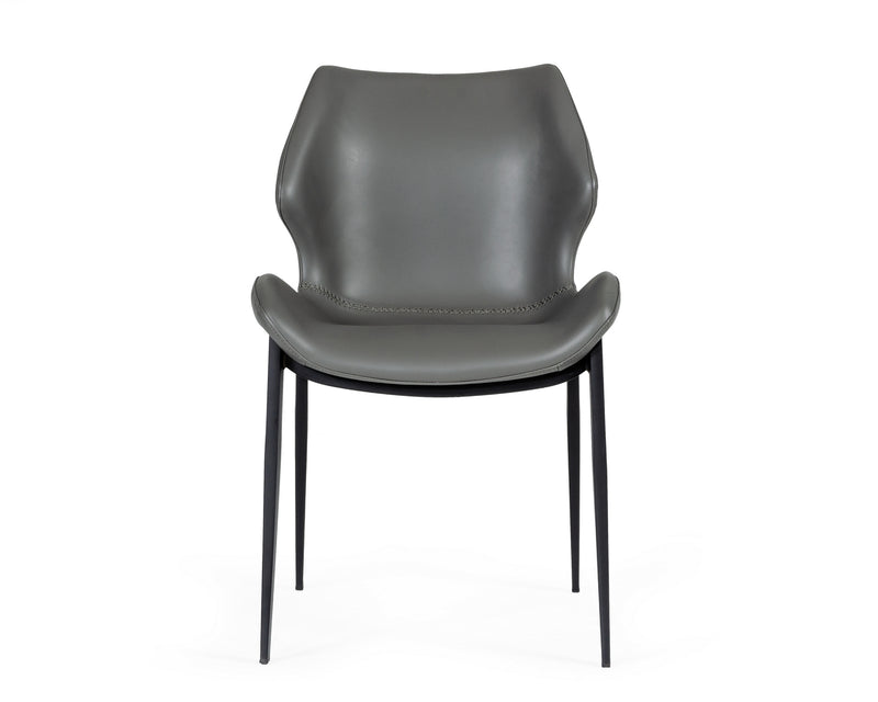 Instone - Industrial Grey Eco-Leather Dining Chair (Set of 2) — view 3