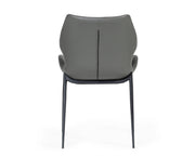 Instone - Industrial Grey Eco-Leather Dining Chair (Set of 2) — view 2