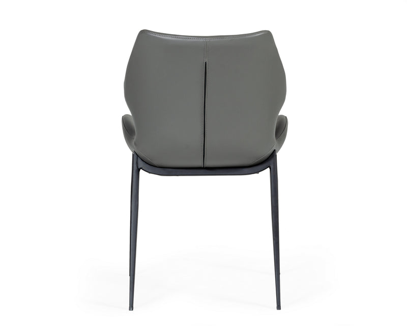 Instone - Industrial Grey Eco-Leather Dining Chair (Set of 2) — view 2