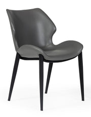 Instone - Industrial Grey Eco-Leather Dining Chair (Set of 2) — view 5