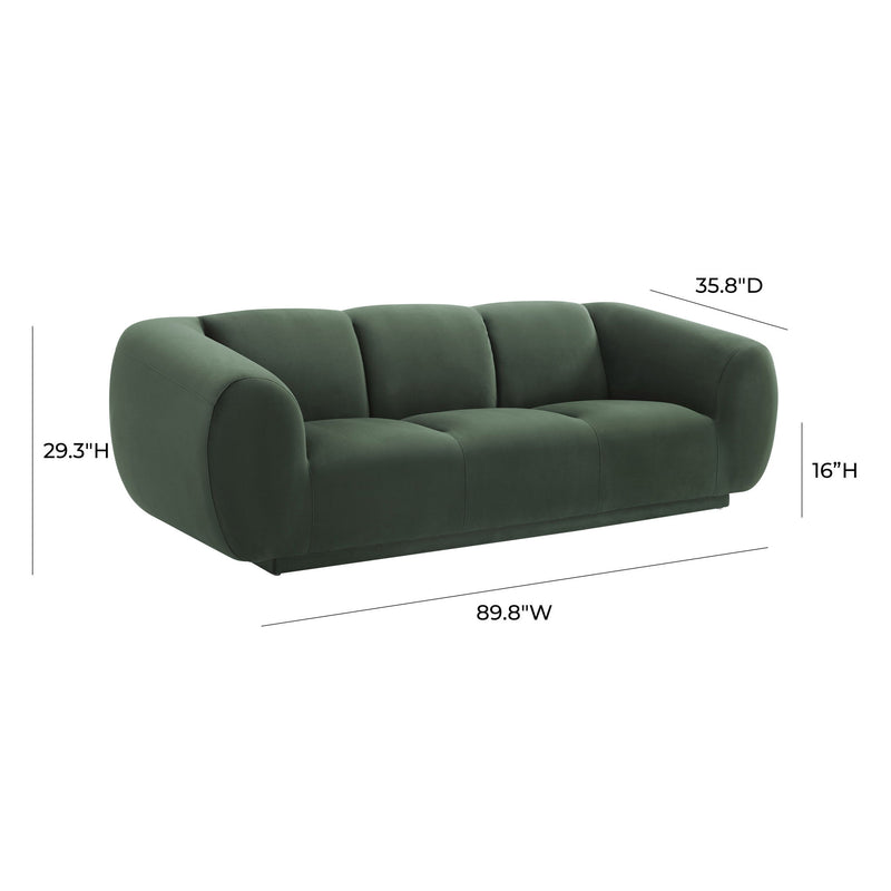Emmet - Velvet Sofa - R&R Furniture Gallery (Fountain Valley, CA)