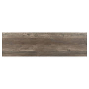 Nantan - 21" TV Stand - Rustic Oak & Black - R&R Furniture Gallery (Fountain Valley, CA)