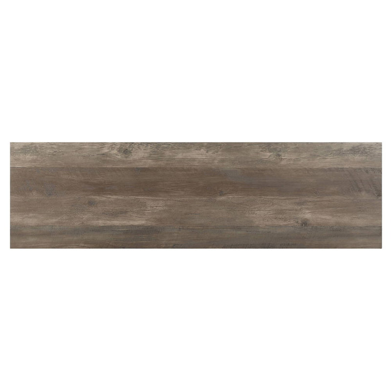 Nantan - 21" TV Stand - Rustic Oak & Black - R&R Furniture Gallery (Fountain Valley, CA)