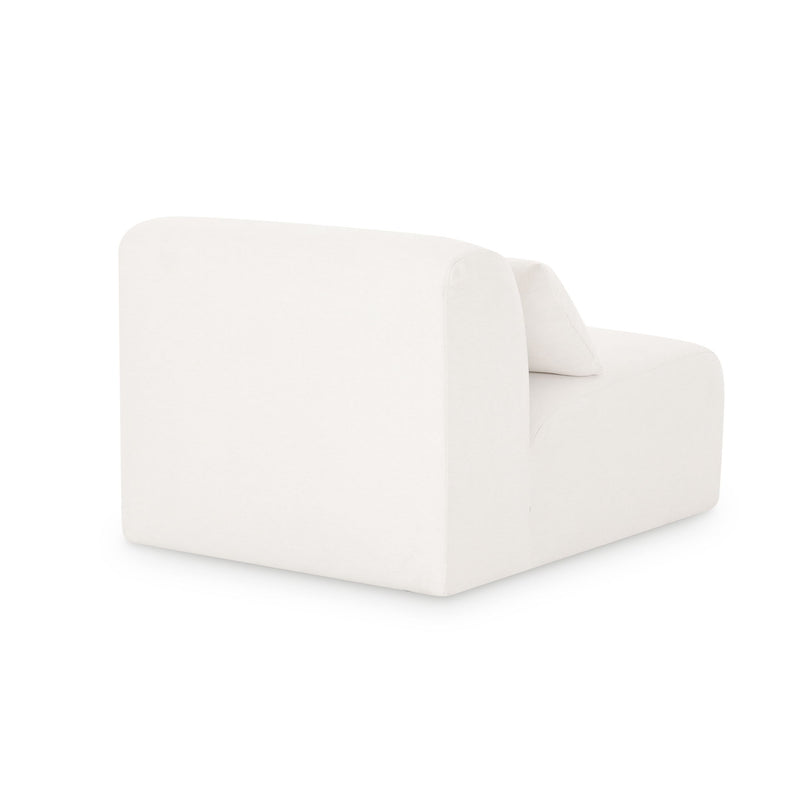 Tarra - Chenille Modular Armless Chair - Cream - R&R Furniture Gallery (Fountain Valley, CA)