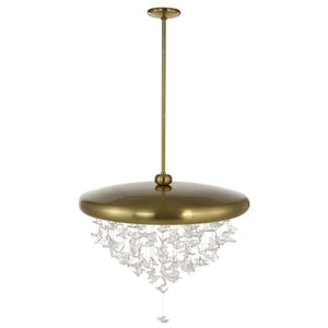 Butterfly Effect - Pendant - Bright Brass