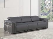 1126 - 3-Piece Modular Power Reclining Sofa In With 2 Power Recliners & Power Headrests - R&R Furniture Gallery (Fountain Valley, CA)