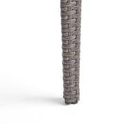 Outdoor Rattan Square Dining Table With 4 Legs - Gray - R&R Furniture Gallery (Fountain Valley, CA)