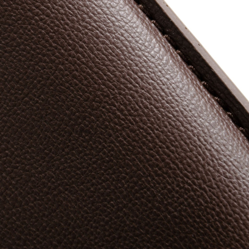 Dalton - Modern Brown Leatherette Dining Chair (Set of 2) — view 5