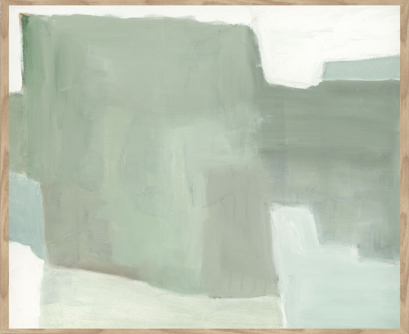 Marrs - 48" x 72" Painting By Buddy Whitlock - Green - R&R Furniture Gallery (Fountain Valley, CA)
