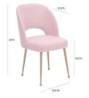 Swell - Velvet Chair - R&R Furniture Gallery (Fountain Valley, CA)