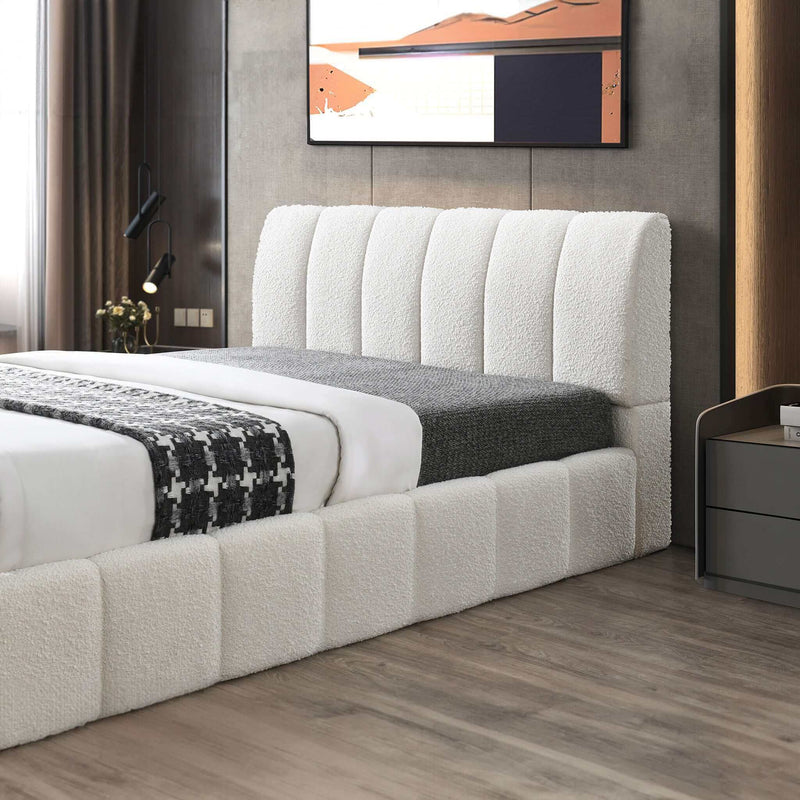 Hilar - Elegant Design Platform Bed - R&R Furniture Gallery (Fountain Valley, CA)