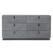 Buckley - Modern Grey Crackle Dresser