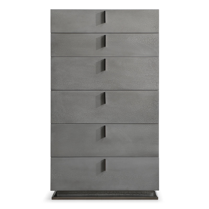 Buckley - Modern Grey Crackle Chest — view 4