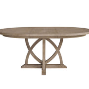 Round Dining Extendable Dining Table - Sand - R&R Furniture Gallery (Fountain Valley, CA)