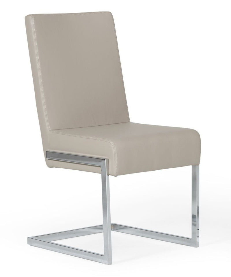Batavia - Modern Grey Dining Chair (Set of 2) — view 5