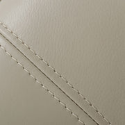 Sherry - Modern Grey Leather Left Facing Sectional Sofa — view 5