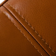 Sherry - Modern Cognac Leather Left Facing Sectional Sofa — view 4