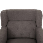 Upholstered Accent Chair Tufted Armchair For Living Room And Bedroom - R&R Furniture Gallery (Fountain Valley, CA)