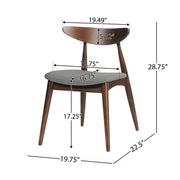 5 Piece Dining Set With Ergonomic Chairs - R&R Furniture Gallery (Fountain Valley, CA)