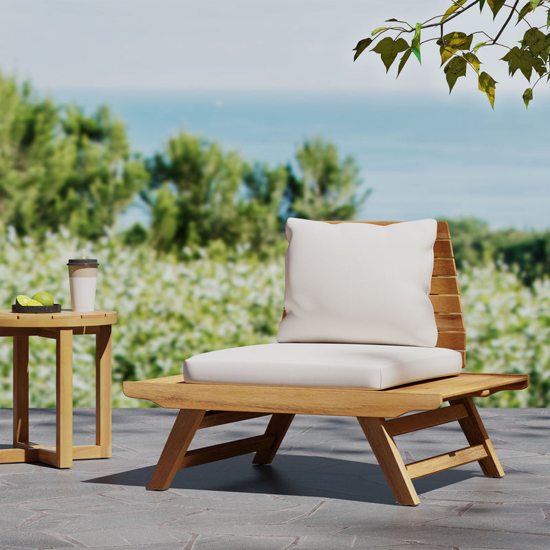 Sedona - Outdoor Club Chair With Slatted Design - R&R Furniture Gallery (Fountain Valley, CA)