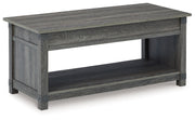 Freedan - Rect Lift Top Cocktail Table - Grayish Brown - R&R Furniture Gallery (Fountain Valley, CA)