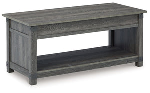 Freedan - Rect Lift Top Cocktail Table - Grayish Brown - R&R Furniture Gallery (Fountain Valley, CA)