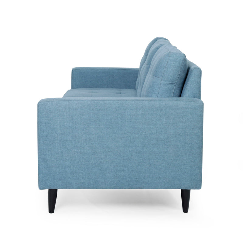 Jenny - Contemporary Tufted Fabric 3 Seater Sofa - R&R Furniture Gallery (Fountain Valley, CA)