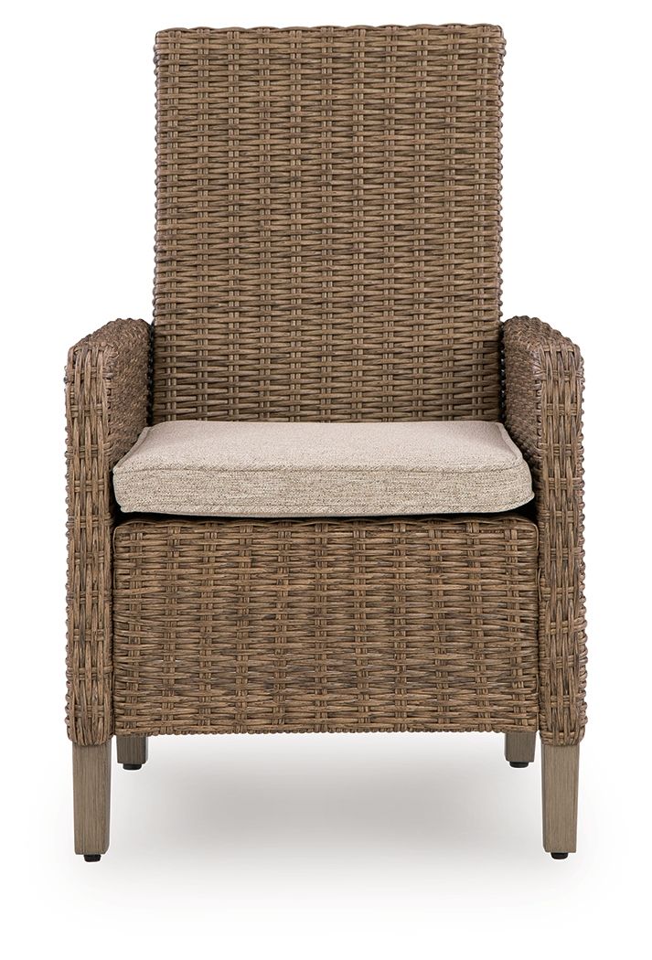 Laguna Heights - Arm Chair With Cushion (Set of 2) - Beige - R&R Furniture Gallery (Fountain Valley, CA)