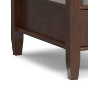 Warm Shaker - Narrow Side Table - Brown - R&R Furniture Gallery (Fountain Valley, CA)