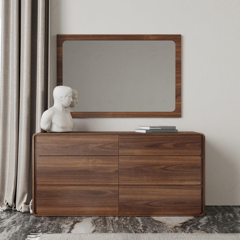Dustin - Modern Walnut Dresser — view 2
