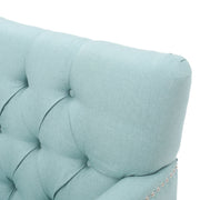 Harrison - Tufted Club Chair With Button Tufted Back And Birch Wood Legs - R&R Furniture Gallery (Fountain Valley, CA)