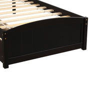 Platform Bed & Headboard, Footboard And Wood Slat Support - R&R Furniture Gallery (Fountain Valley, CA)