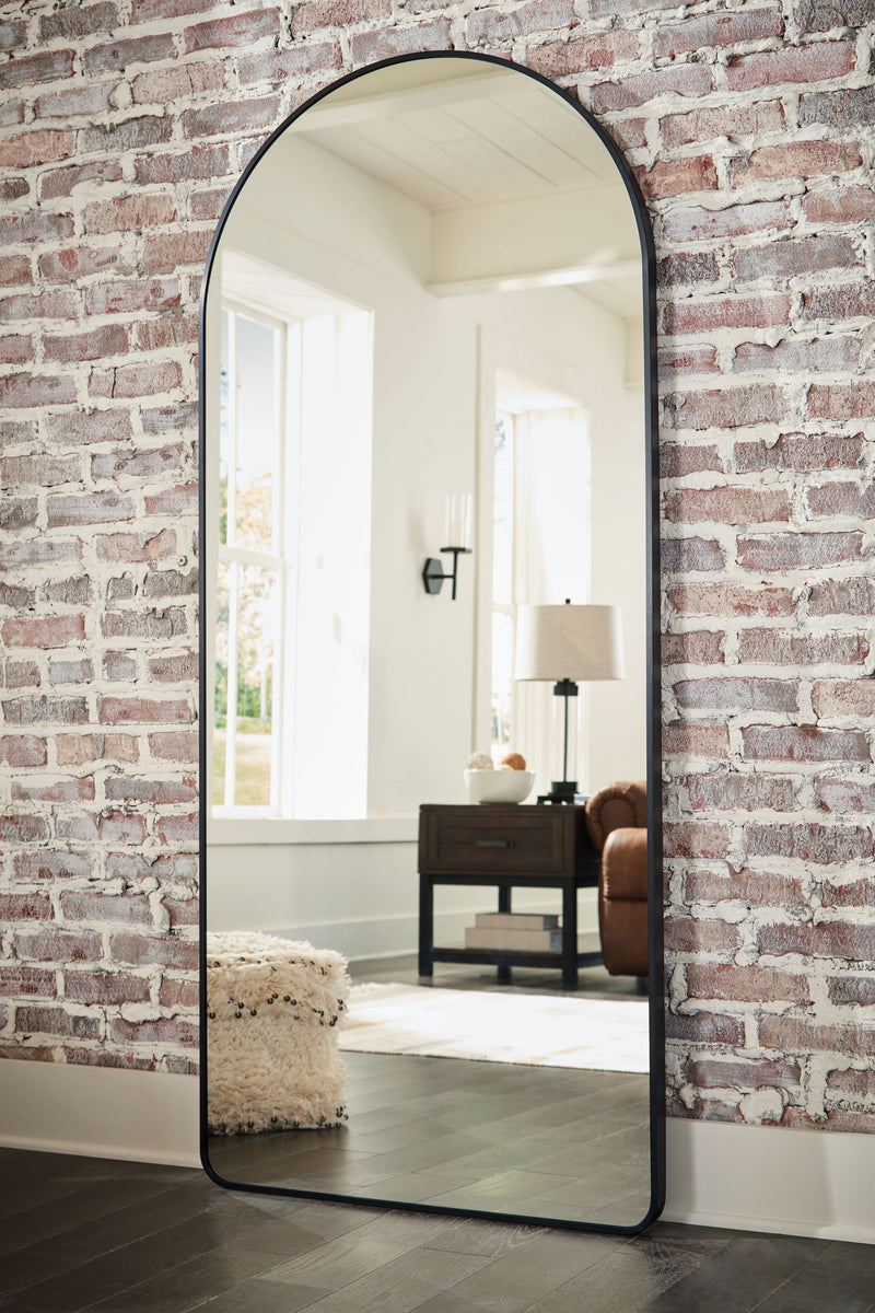 Sethall - Floor Mirror - Black - R&R Furniture Gallery (Fountain Valley, CA)