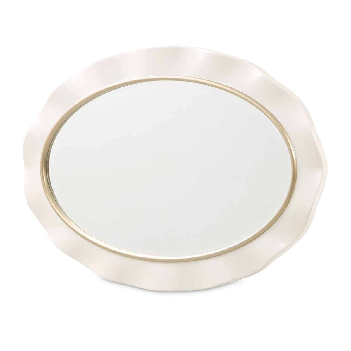 La Terrazza - Wall Mirror - Creamy Pearl - R&R Furniture Gallery (Fountain Valley, CA)