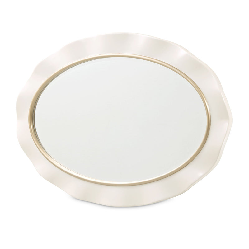 La Terrazza - Wall Mirror - Creamy Pearl - R&R Furniture Gallery (Fountain Valley, CA)