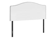 Queen Size, Bed Headboard Only, Upholstered, Transitional - White - R&R Furniture Gallery (Fountain Valley, CA)