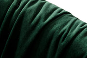 Katrina - Modern Green Fabric Bar Stool — view 4