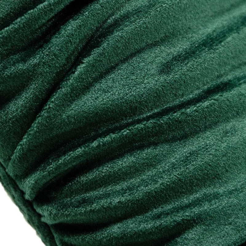Katrina - Modern Green Fabric Bench — view 4