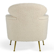 Altura - Modern Faux Fur Lounge Chair — view 3