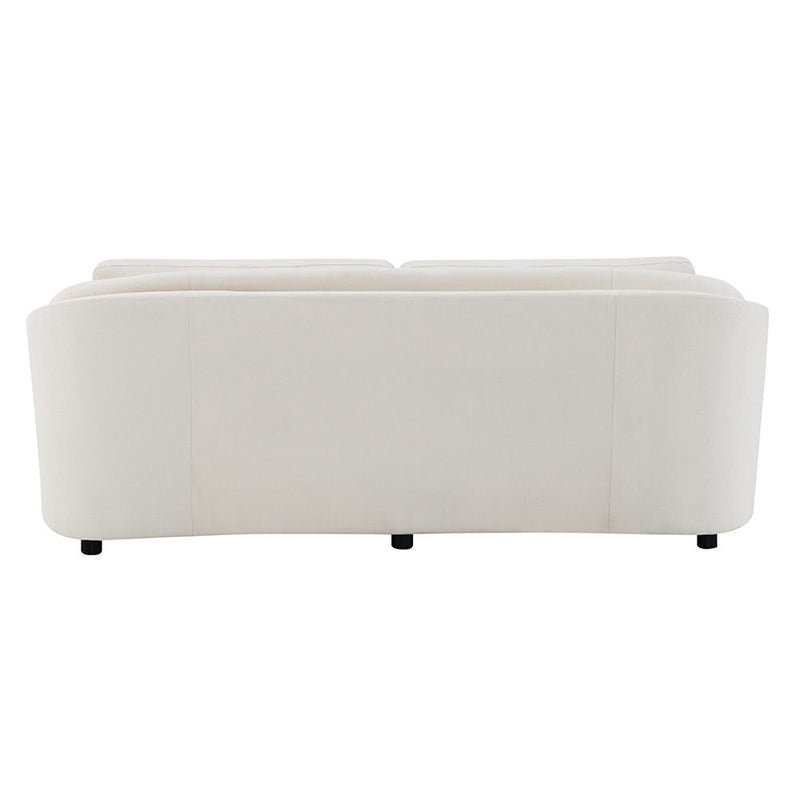 Mariko - Sofa With 2 Pillows - Beige Linen - R&R Furniture Gallery (Fountain Valley, CA)