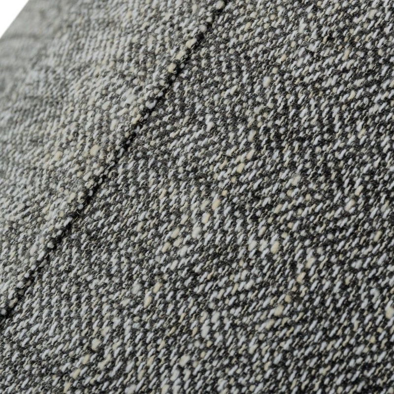 Janina - Modern Dark Grey Fabric Sofa — view 4
