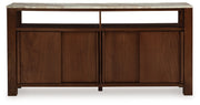 Tobinville - Accent Cabinet - Dark Brown - R&R Furniture Gallery (Fountain Valley, CA)