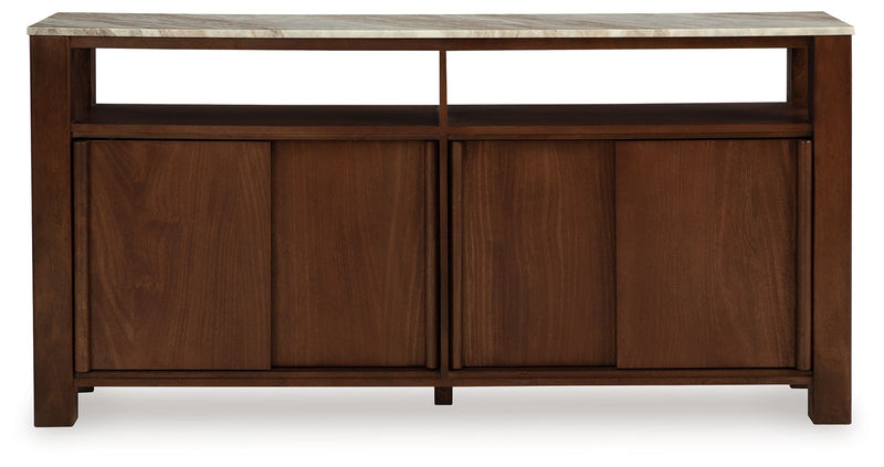Tobinville - Accent Cabinet - Dark Brown - R&R Furniture Gallery (Fountain Valley, CA)