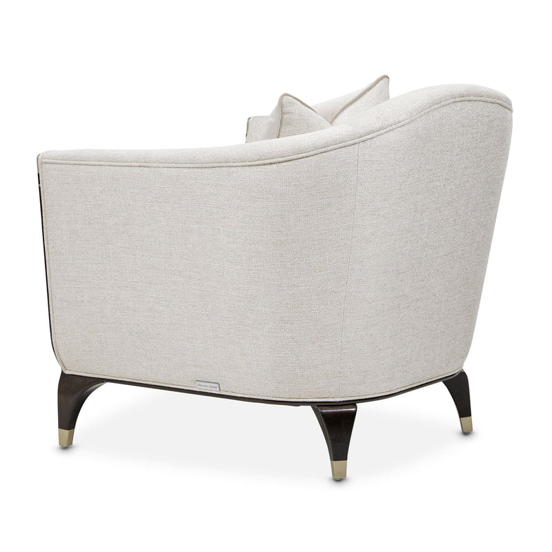Paris Chic - Matching Chair - Cremini / Espresso - R&R Furniture Gallery (Fountain Valley, CA)