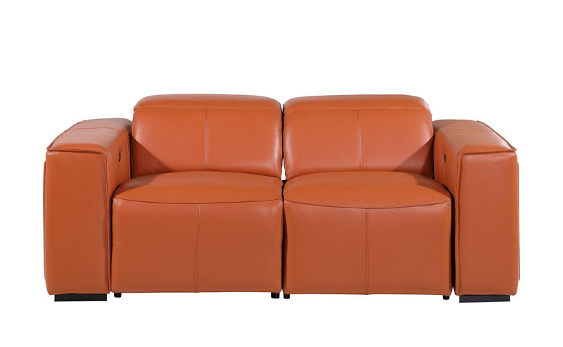 1224 - 5-Piece Modular Power Reclining Sofa And Loveseat Set In With 4 Power Recliners & Power Headrests