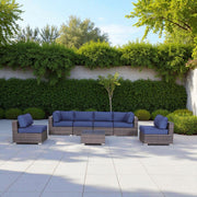 Outdoor Wicker Seating Group With Cushions - R&R Furniture Gallery (Fountain Valley, CA)