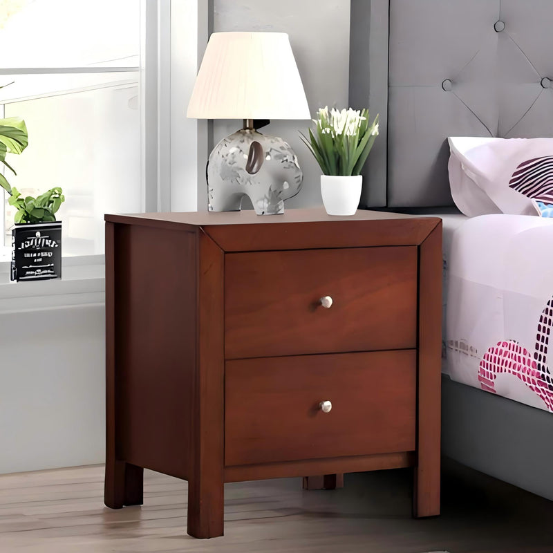 Charming Nightstand With Drawers - R&R Furniture Gallery (Fountain Valley, CA)