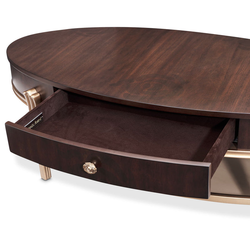 Camellia Field - Living Room Table With Drawer - R&R Furniture Gallery (Fountain Valley, CA)