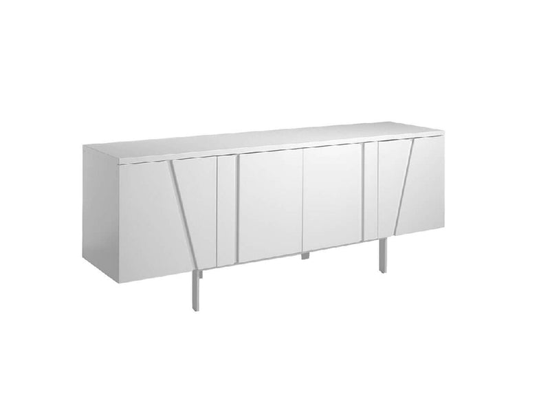 Mario - Modern White Veneer Buffet — view 5